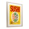 Stupell Industries Bright Sushi & Chopsticks Framed Print Under Glass, design by Marcus Prime